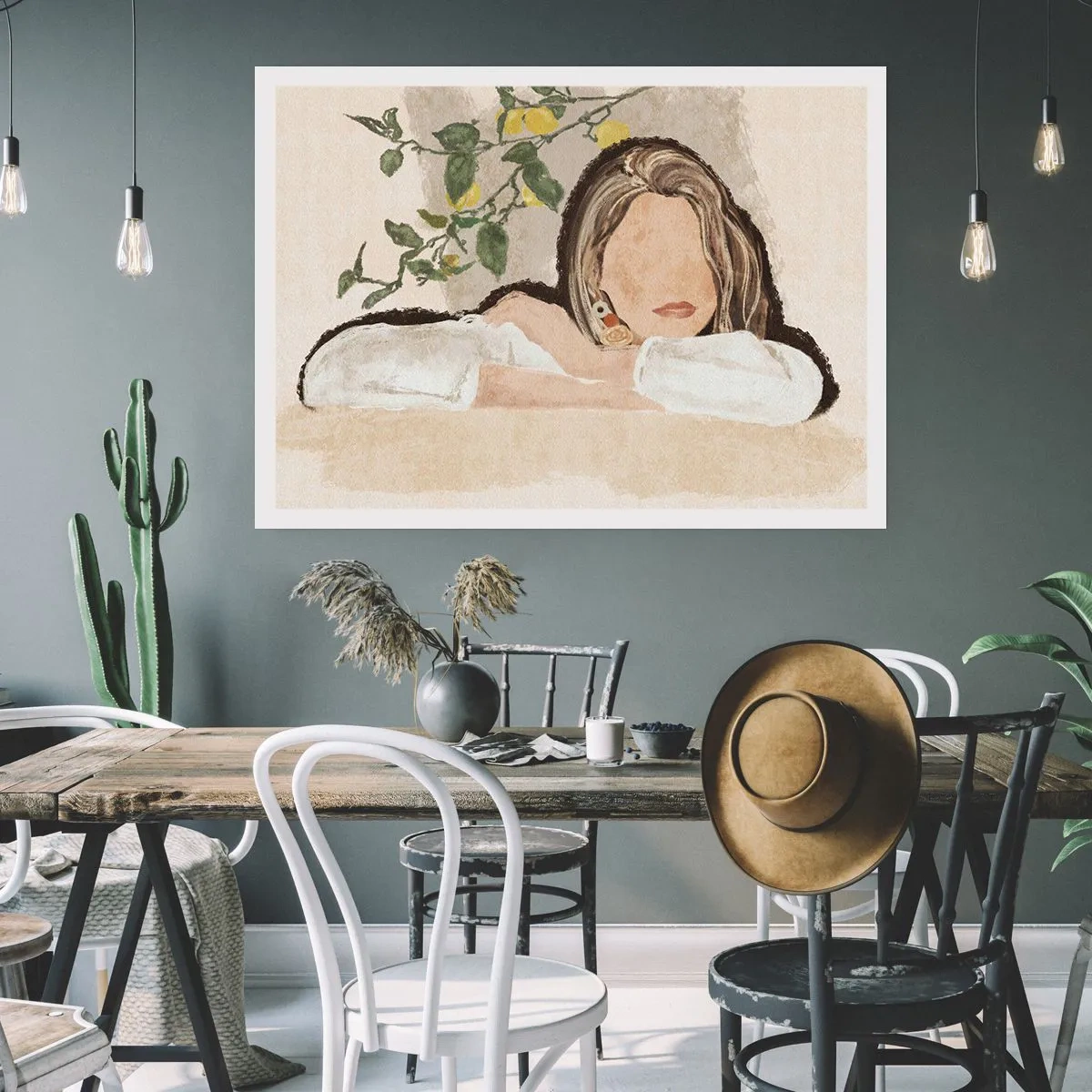 Plakat - Sydstaternes skønhed - 91x61 cm