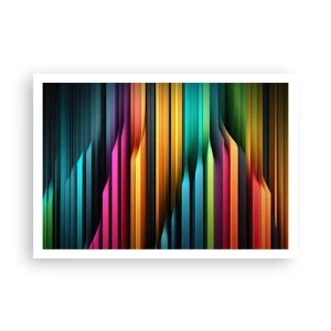 Plakat - Lysende orgel - 100x70 cm