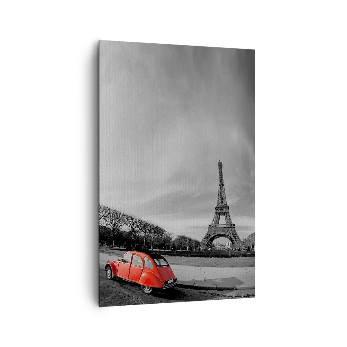 Lærredstryk - Billede på lærred - Mere parisisk end Paris selv - 80x120 cm