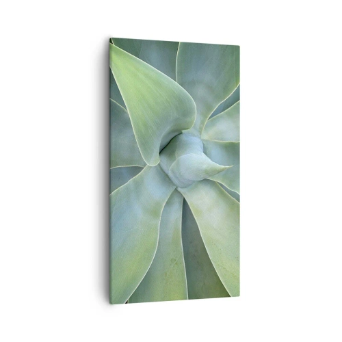 Lærredstryk - Billede på lærred - Den grønne fødsel - 55x100 cm