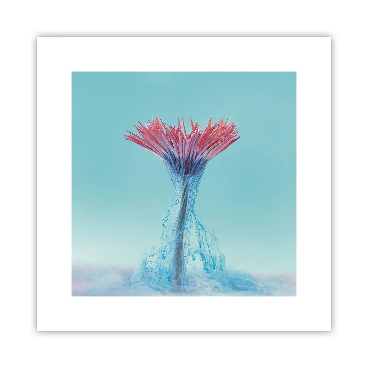 Plakat - I en nærende omfavnelse - 30x30 cm