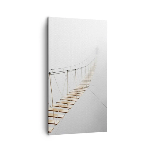Lærredstryk - Billede på lærred - Hvor vil det føre dig hen? - 45x80 cm