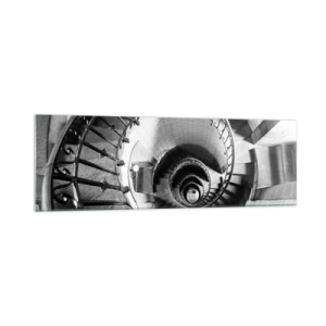 Billede på glas - Højt og højere - 160x50 cm