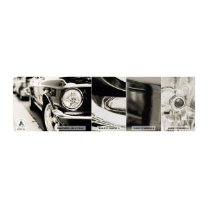 Prøve Fototapet Premium Canvas - Vedvarende glans - Bil, Bil, Klassisk - 100x30 cm