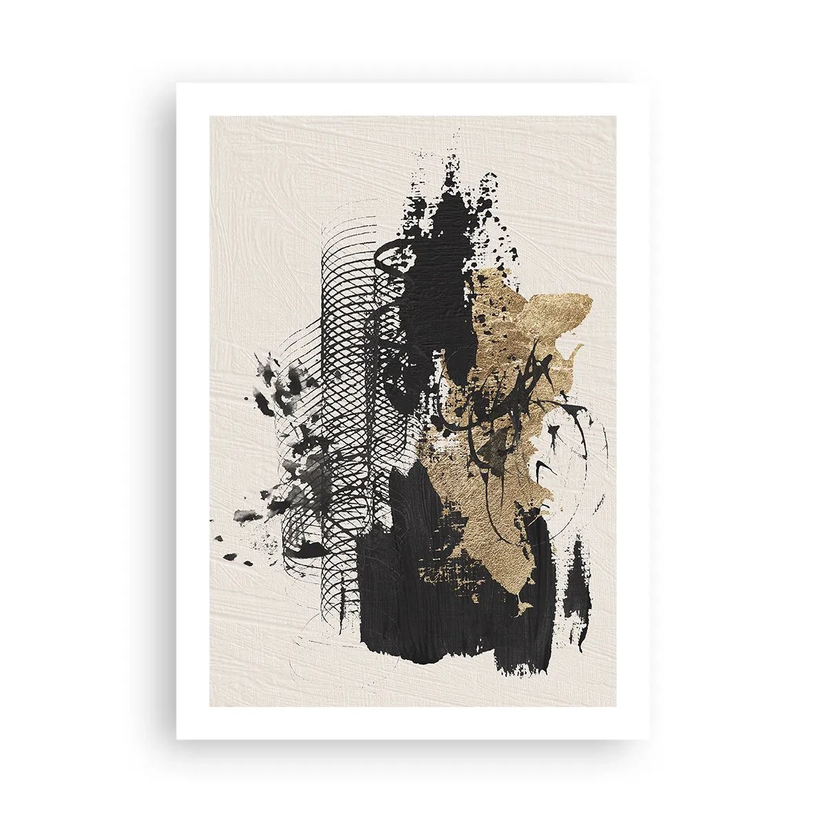 Plakat - Komposition med lidenskab - 50x70 cm