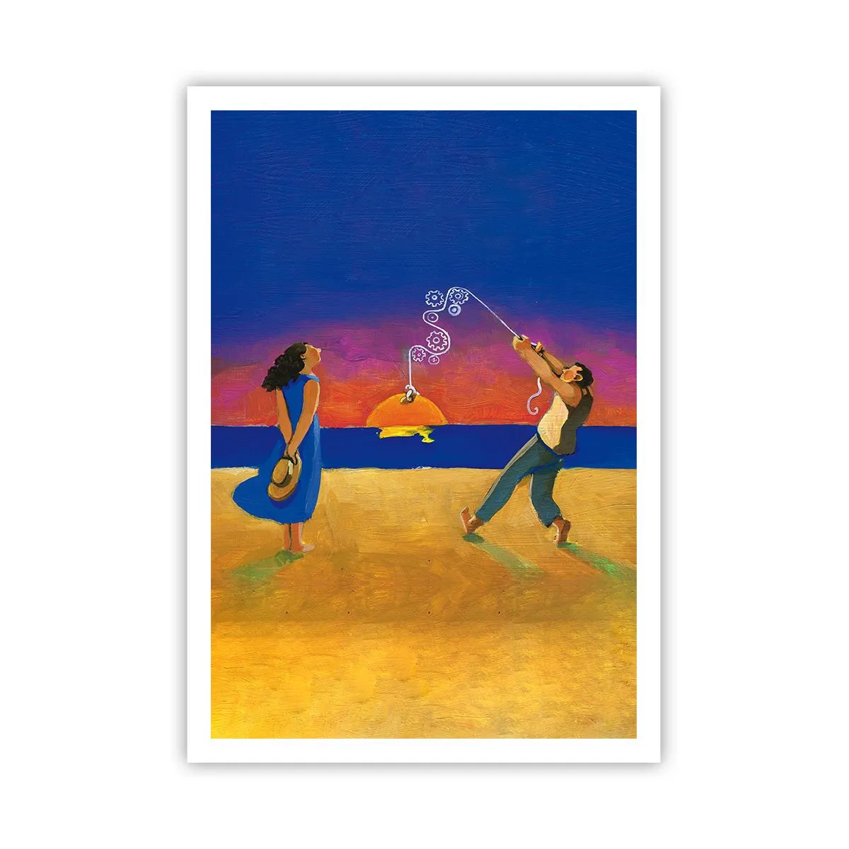 Plakat - Mere end en stjerne fra himlen - 70x100 cm
