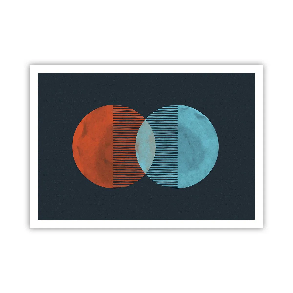 Plakat - Astronomisk fantasi - 100x70 cm