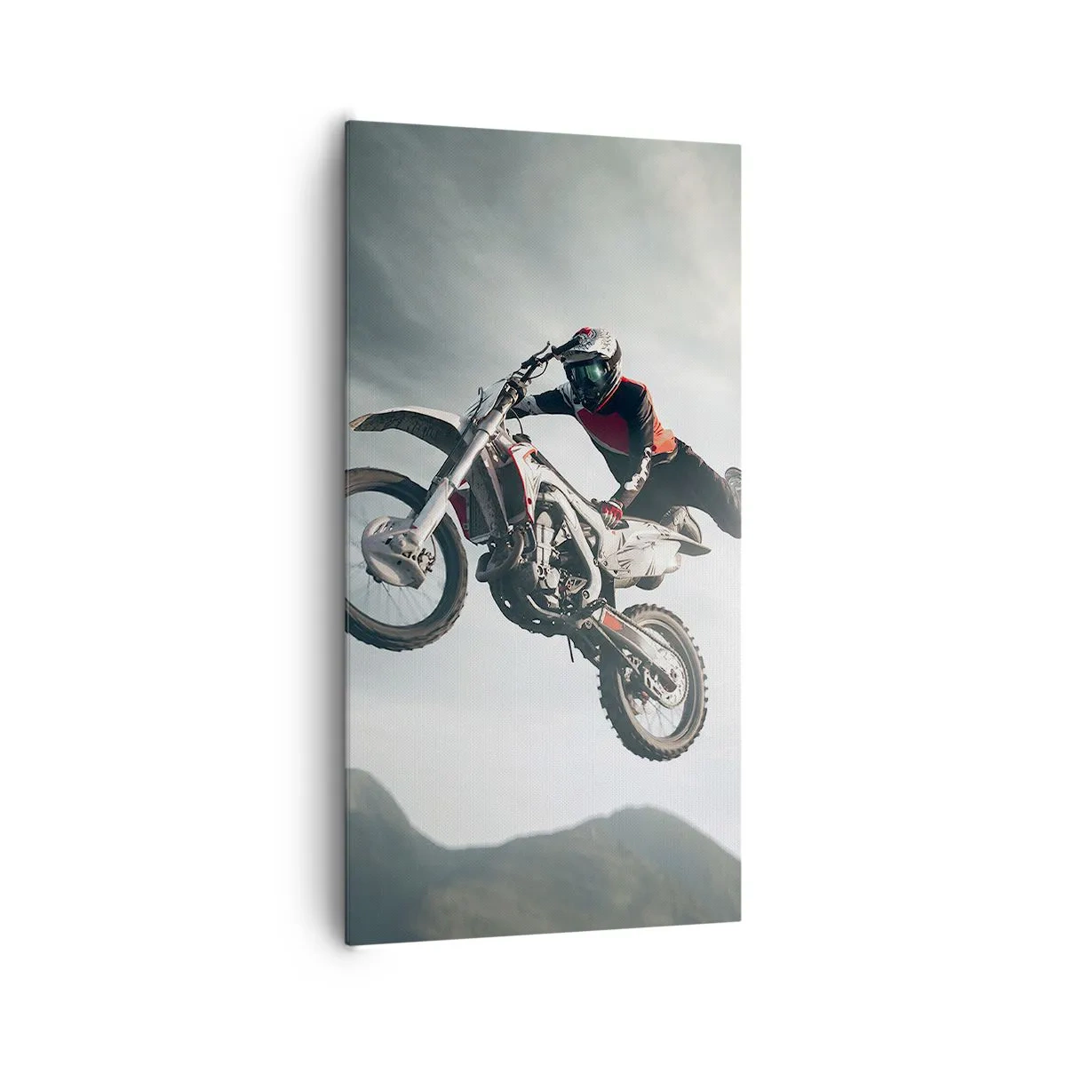 Lærredstryk - Billede på lærred - Ingen sjov uden risiko - 65x120 cm