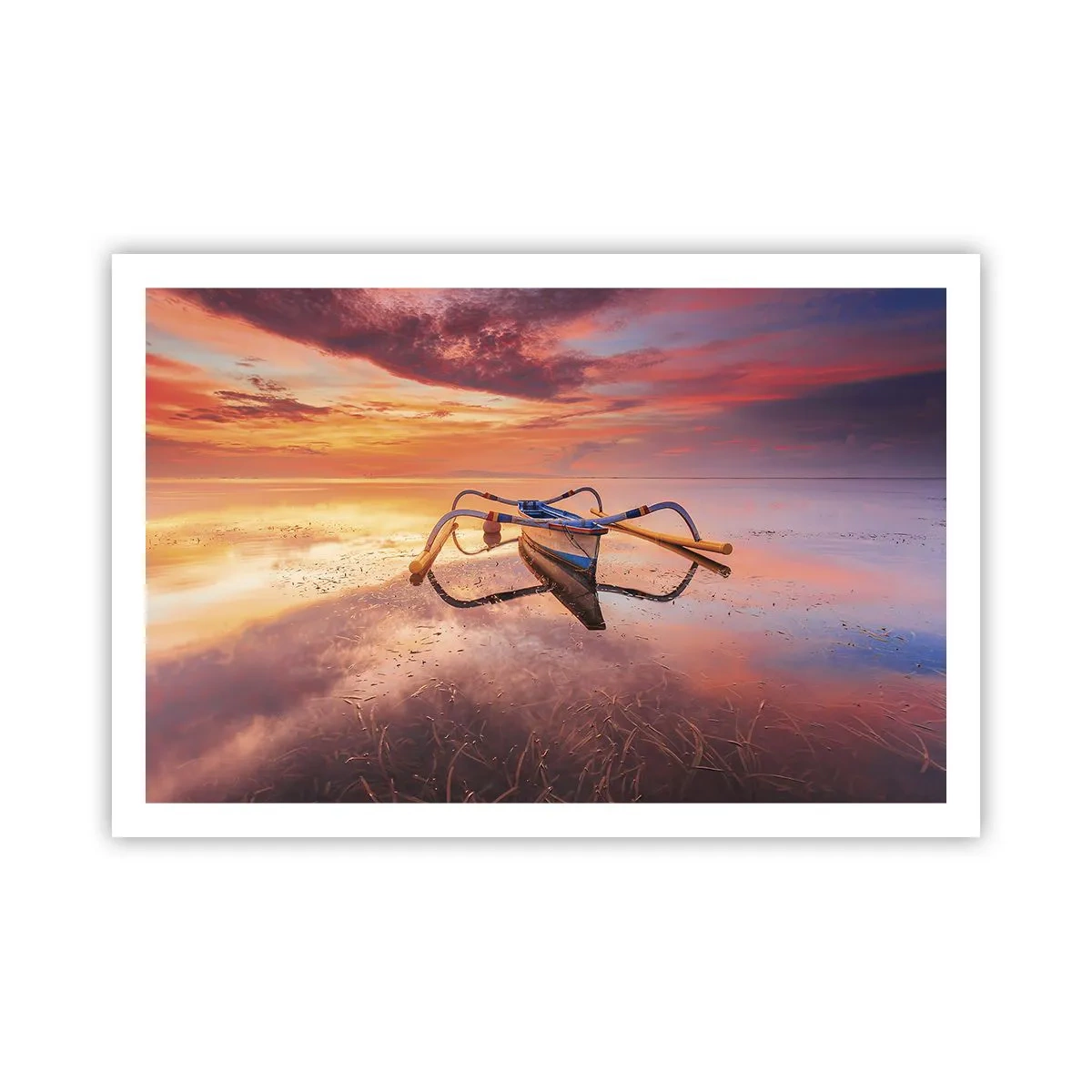 Plakat - Roen ved en tropisk aften - 91x61 cm