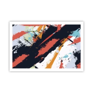 Plakat - Dynamisk sammensætning - 91x61 cm