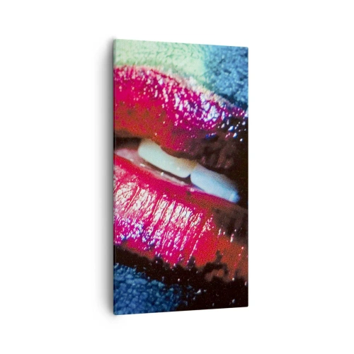 Lærredstryk - Billede på lærred - Sensuel og foruroligende - 55x100 cm