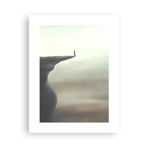 Plakat - Opad, selvfølgelig! - 30x40 cm