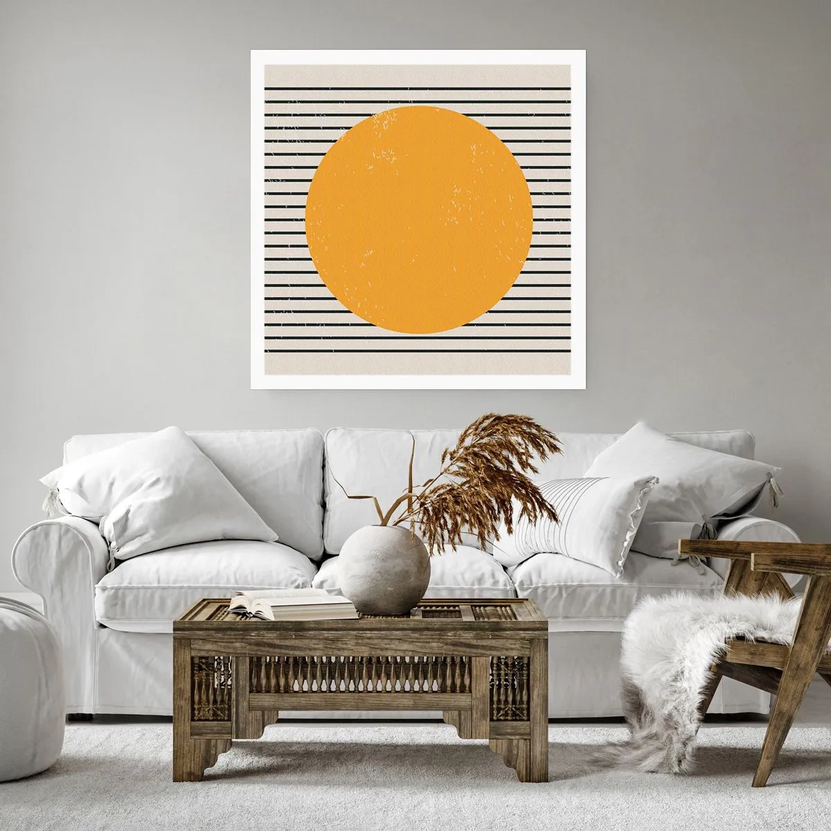 Plakat - Enkelthedens kraft - 30x30 cm