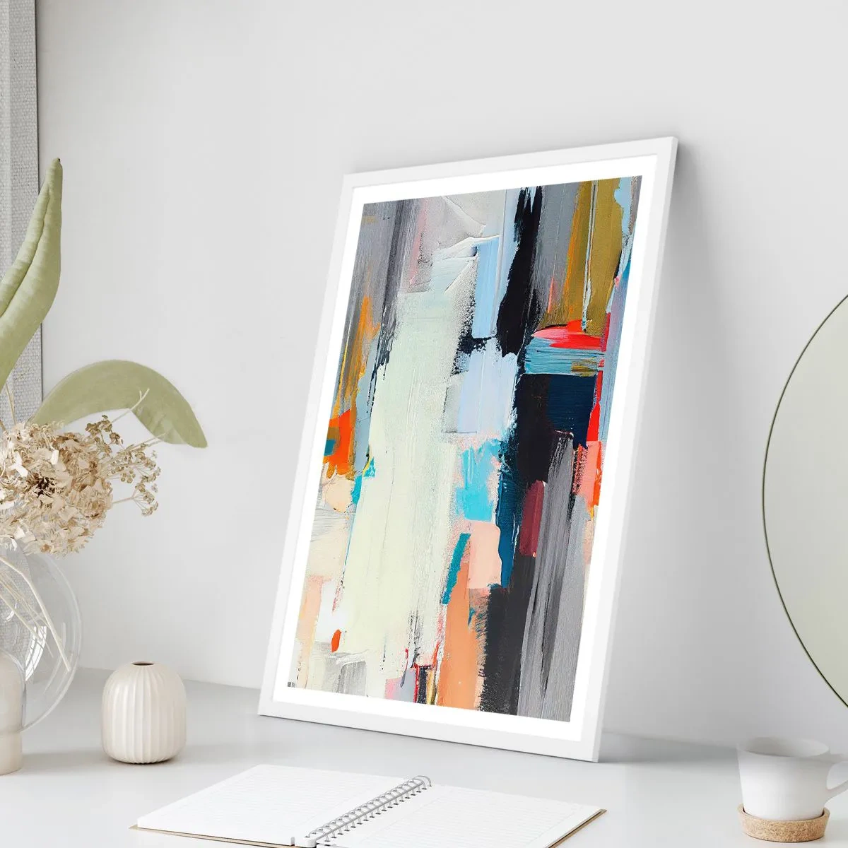 Plakat i hvid ramme - Er der en metode? - 61x91 cm