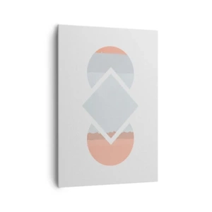 Lærredstryk - Billede på lærred - Situationen er klar - 70x100 cm