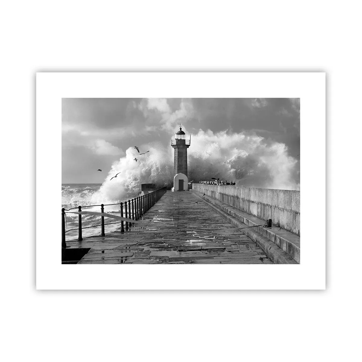 Plakat - Frygtløs  - 40x30 cm