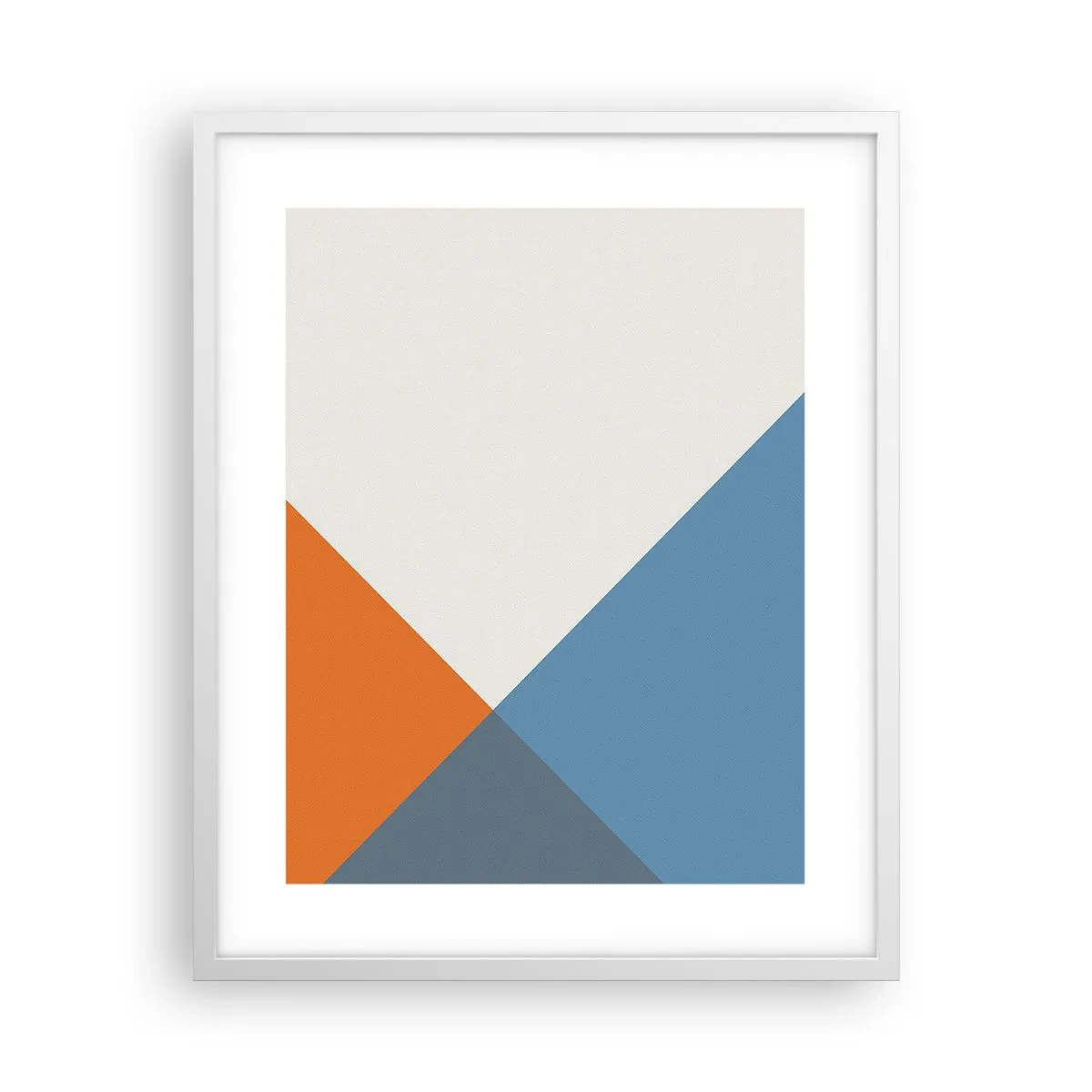Plakat i hvid ramme - Med hensyn til ... - 40x50 cm