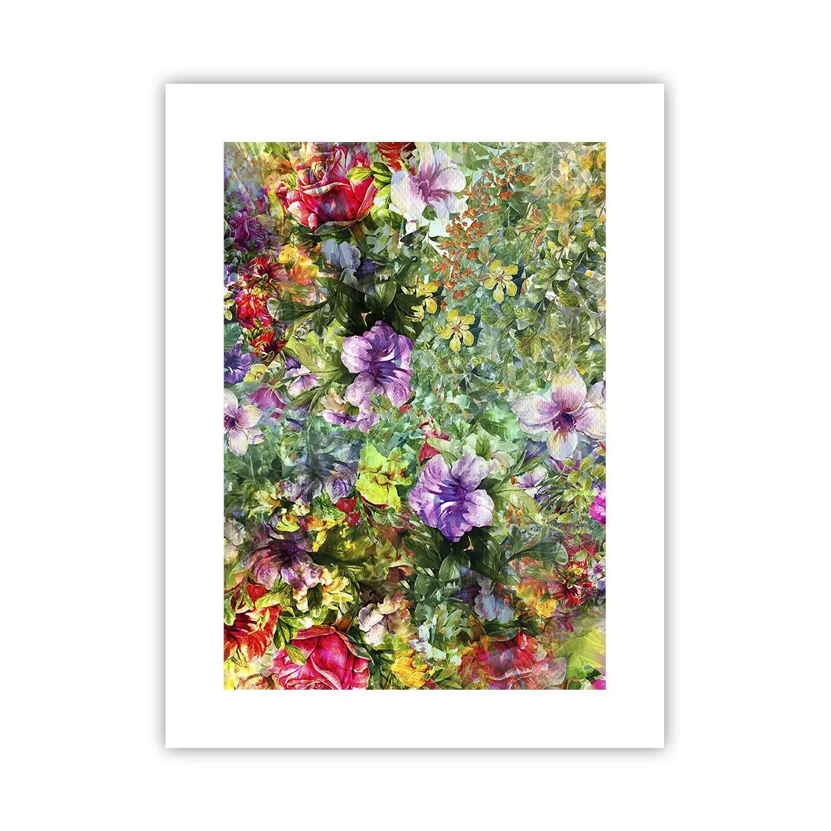 Plakat - Ind i blomsterne ved fortabelse - 30x40 cm
