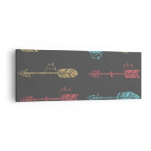 Lærredstryk - Billede på lærred - For at - 140x50 cm