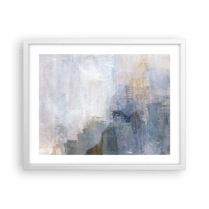 Plakat i hvid ramme - Farvetoner og akkorder - 50x40 cm