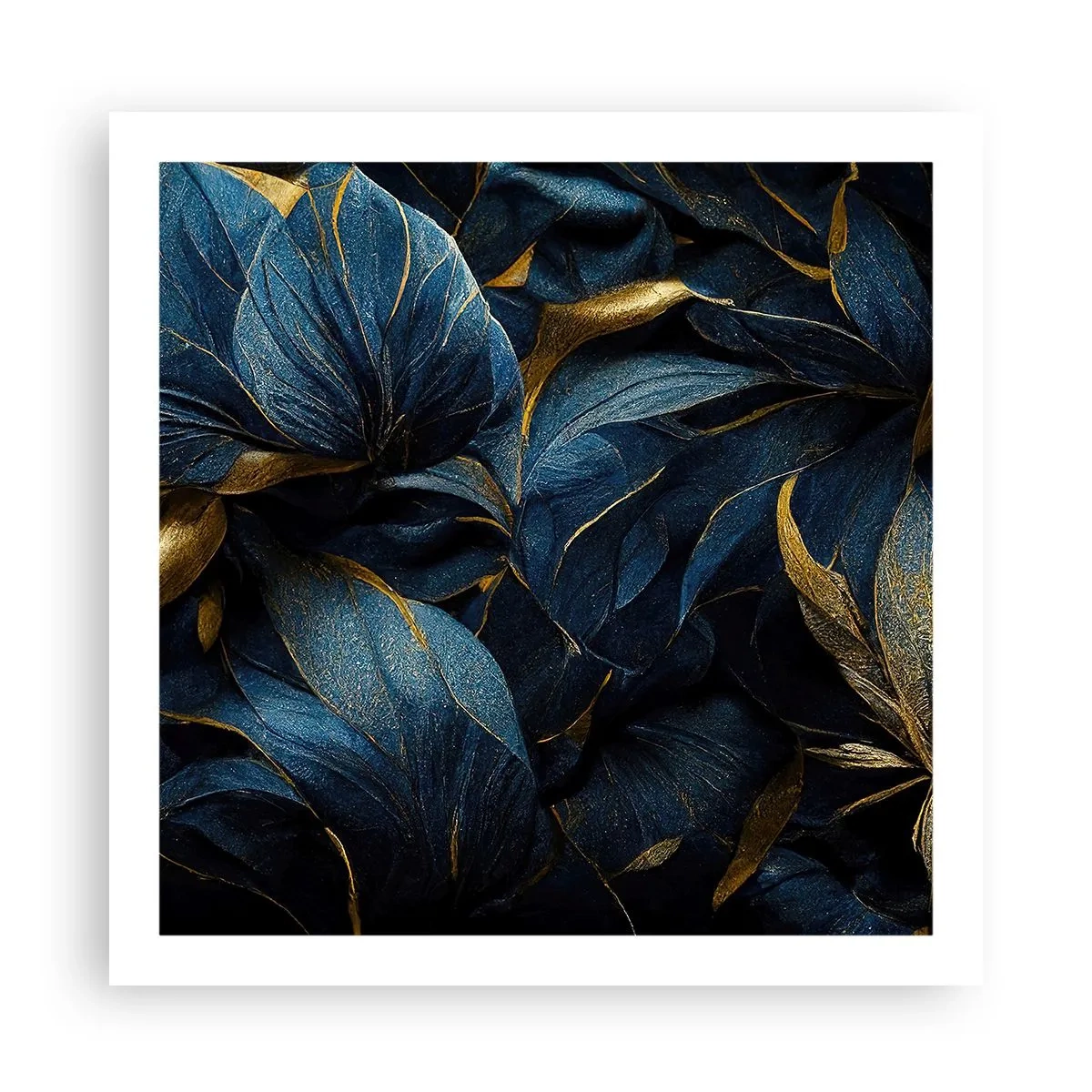 Plakat - Foret med guld - 60x60 cm