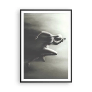 Plakat i sort ramme - Ustoppelig - 70x100 cm