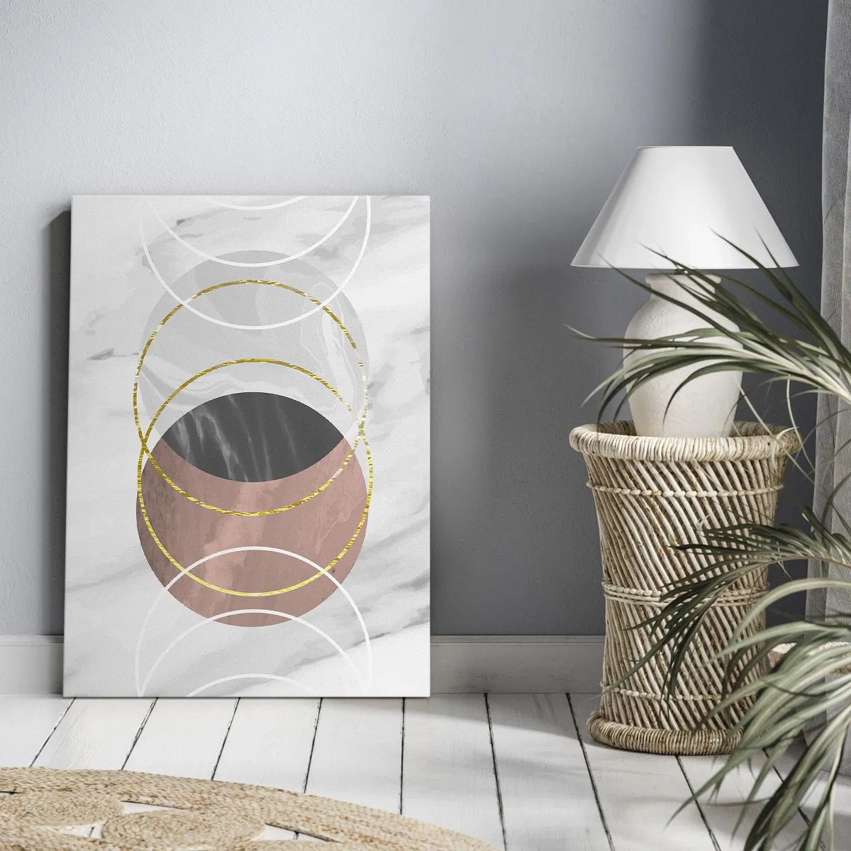 Lærredstryk - Billede på lærred - Sfærernes musik - 80x120 cm