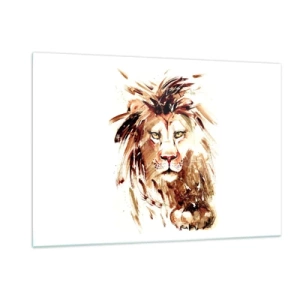 Billede på glas - Styrke og værdighed - 120x80 cm