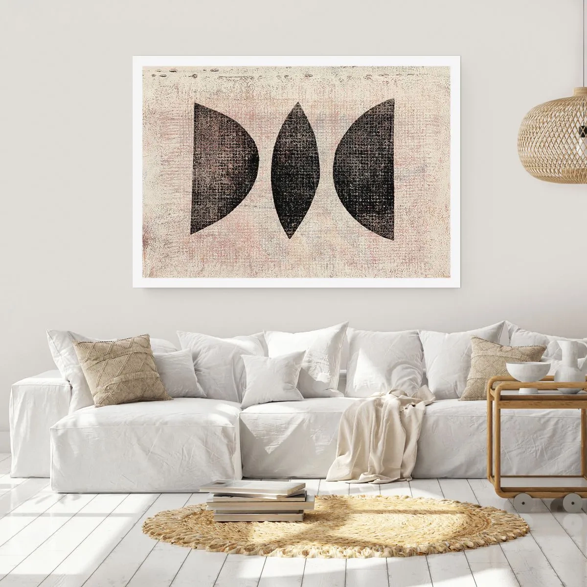 Plakat - Etnisk abstraktion - 40x30 cm