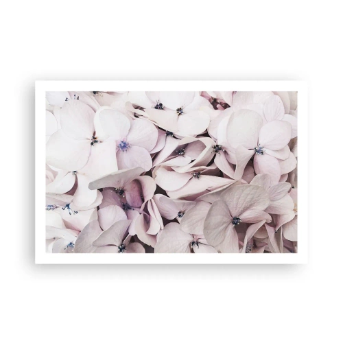 Plakat - I en flod af blomster - 91x61 cm