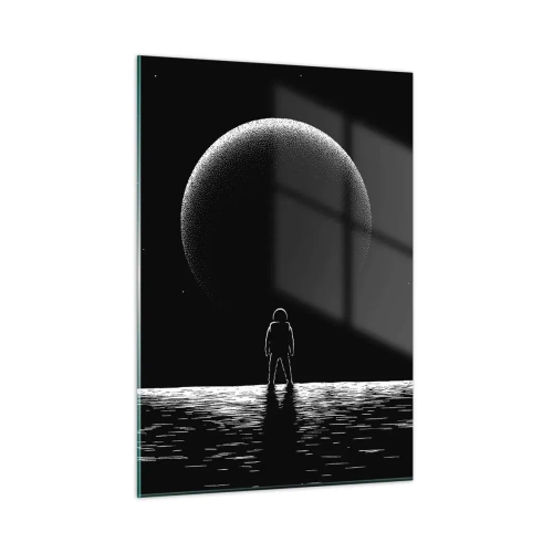 Billede på glas - Ansigt til ansigt - 50x70 cm