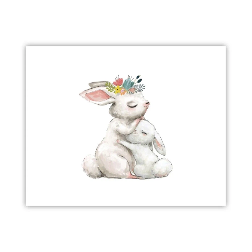 Plakat - Der er intet sted som hos mor - 50x40 cm