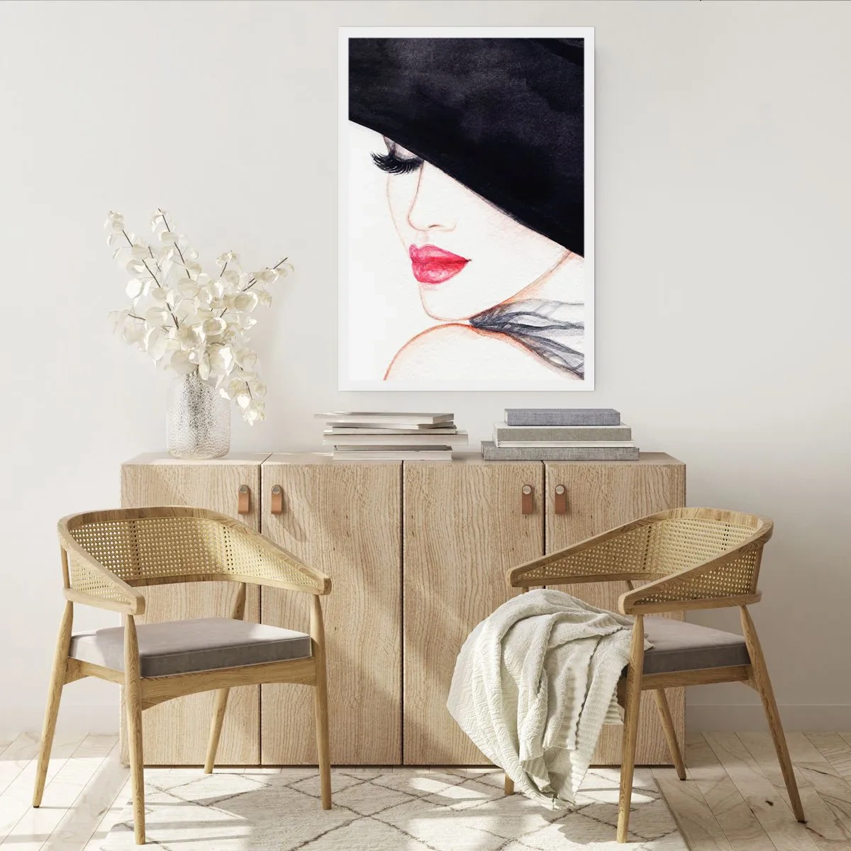 Plakat - Elegance og sensualitet - 70x100 cm