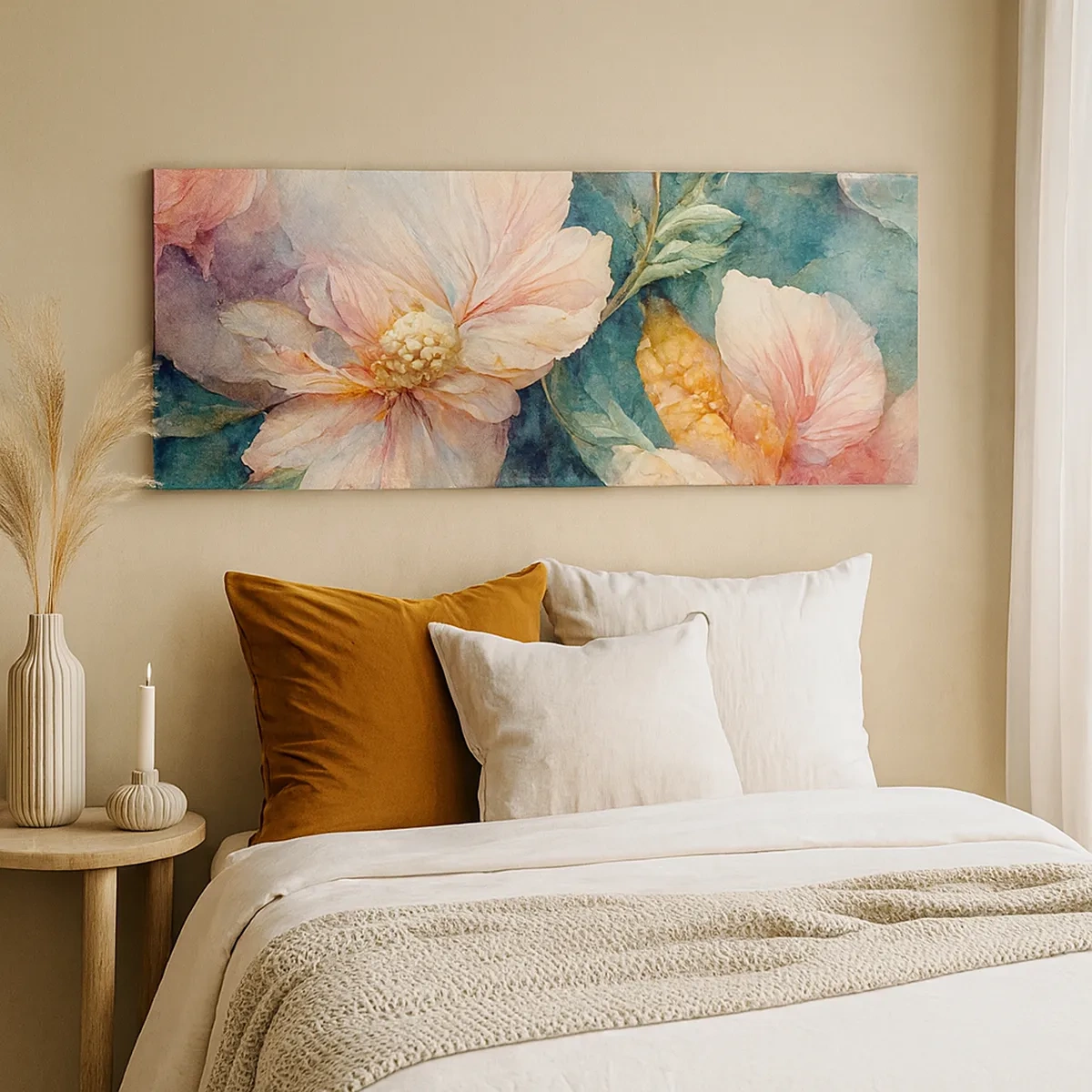 Lærredstryk - Billede på lærred - Subtiliteten selv - 30x30 cm