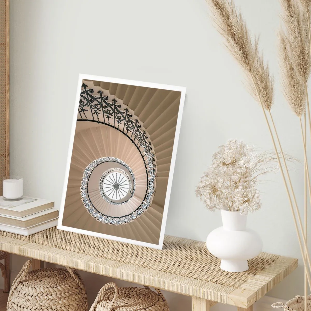 Plakat - I midten af en skal - 30x40 cm