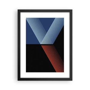 Plakat i sort ramme - En simpel historie - 30x40 cm