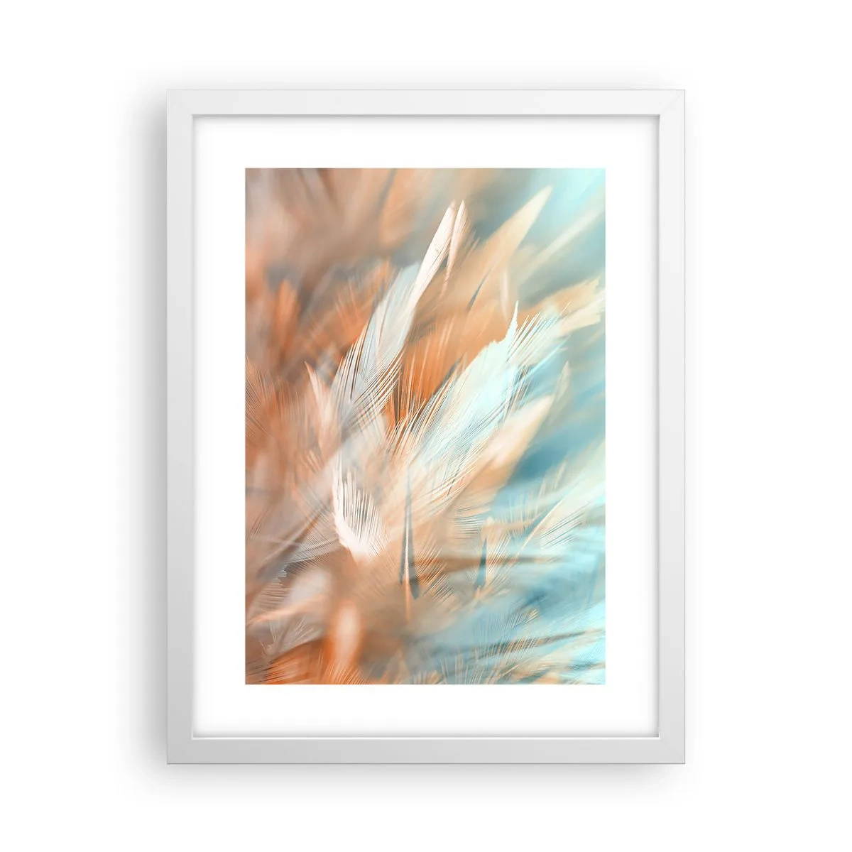 Plakat i hvid ramme - I mildhedens land - 30x40 cm