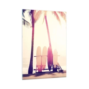 Billede på glas - Det bliver en fantastisk dag - 50x70 cm