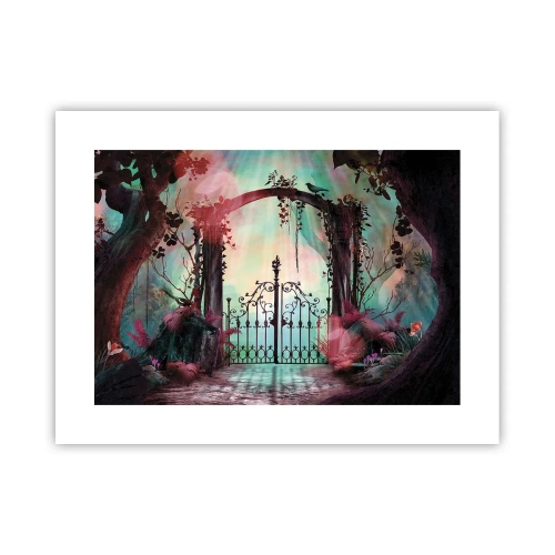 Plakat - Hemmelig have - 40x30 cm