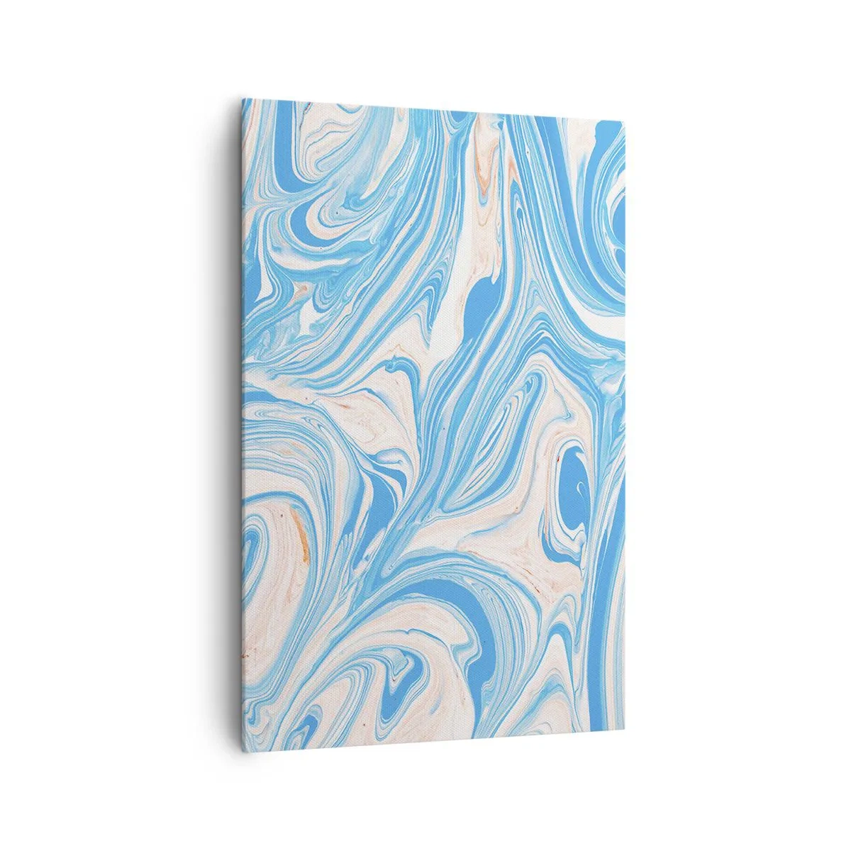 Lærredstryk - Billede på lærred - Marsk i turkis - 80x120 cm