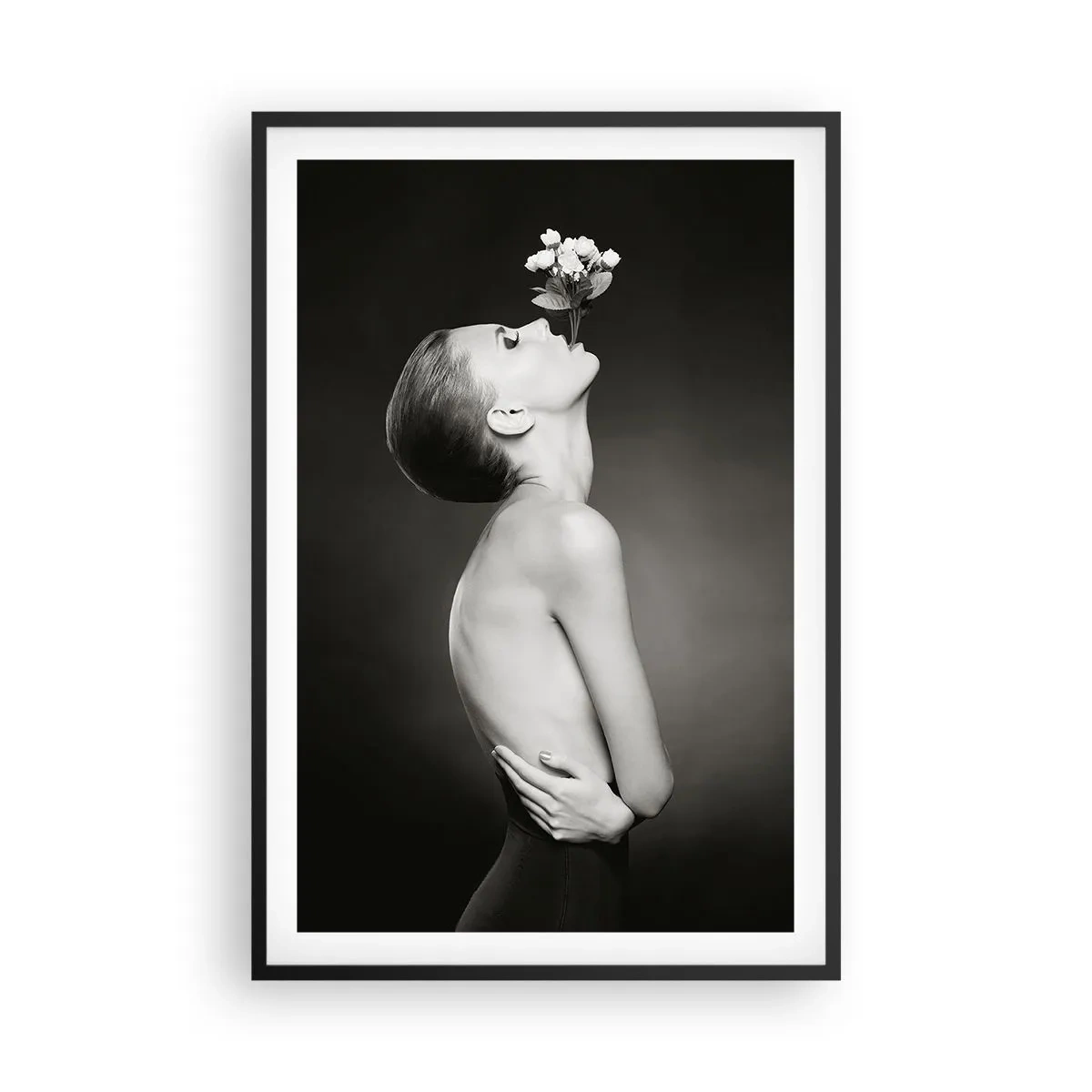 Plakat i sort ramme - Excentrisk elegance - 61x91 cm