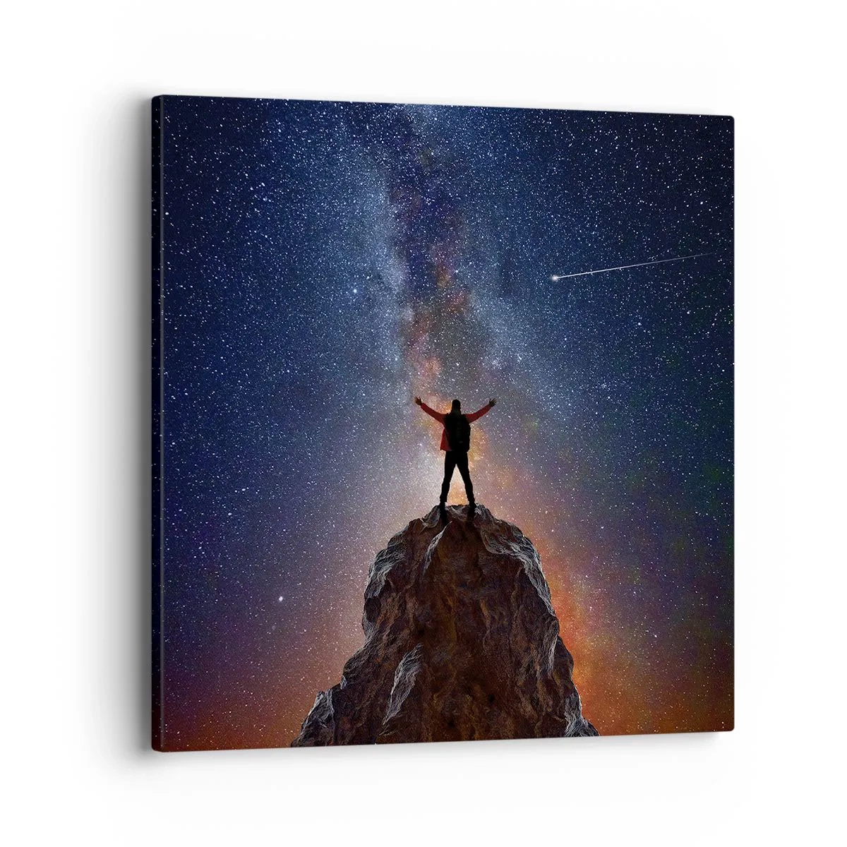 Lærredstryk - Billede på lærred - Magten er hos mig! - 40x40 cm