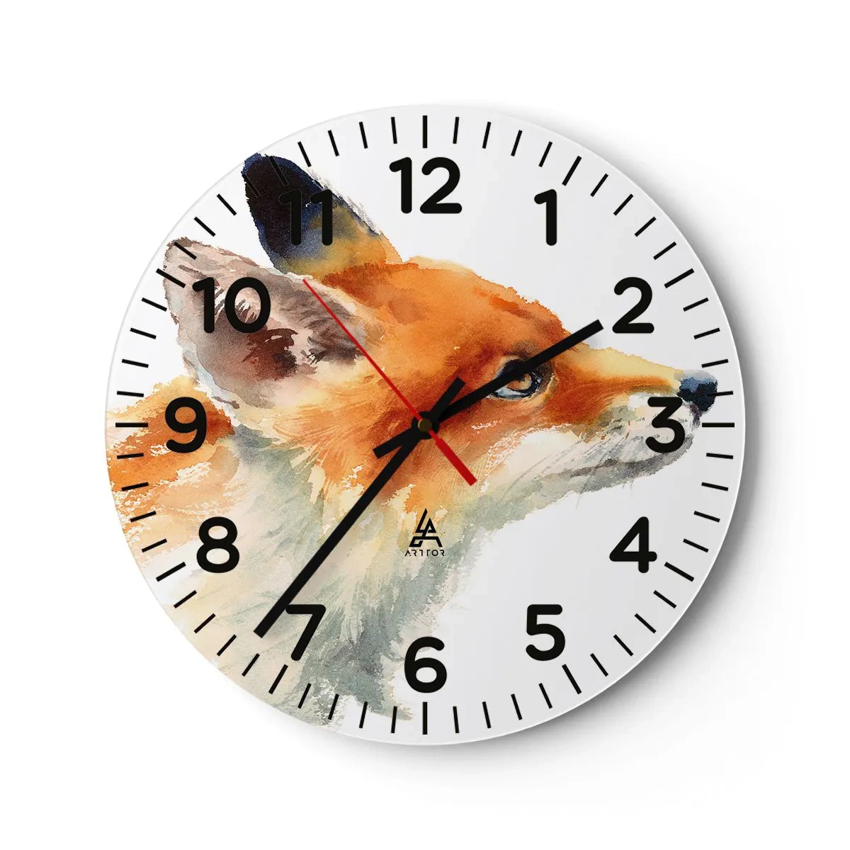 Vægur, Uret - Man kan aldrig være for forsigtig - 30x30 cm