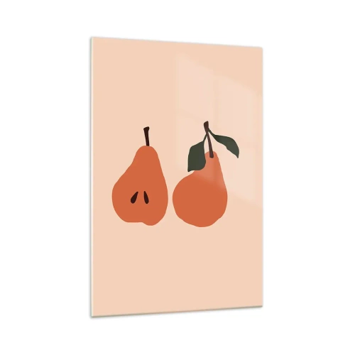 Billede på glas - Sødmen selv - 70x100 cm