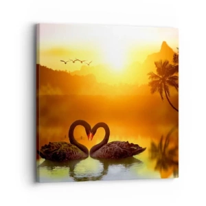 Lærredstryk - Billede på lærred - Alt til parring - 30x30 cm