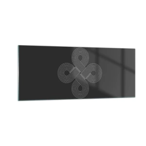 Billede på glas - I den keltiske ånd - 100x40 cm