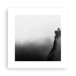 Plakat - På kanten af verden - 30x30 cm