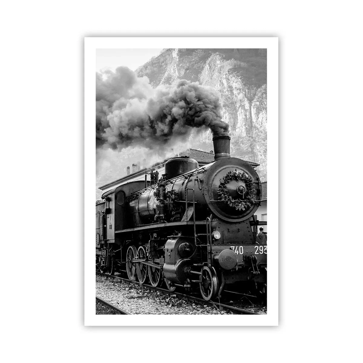 Plakat - Står på stationen... - 61x91 cm