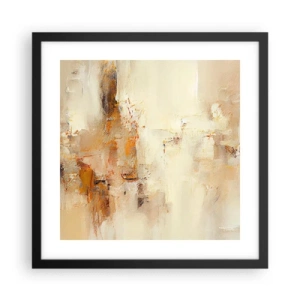 Plakat i sort ramme - Ravets sjæl - 40x40 cm