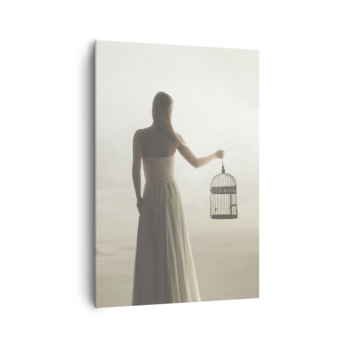 Lærredstryk - Billede på lærred - Vær fri - 70x100 cm